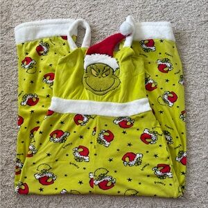 Grinch Christmas Pajama Set - Green